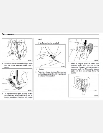 subaru legacy 2024 owners manual